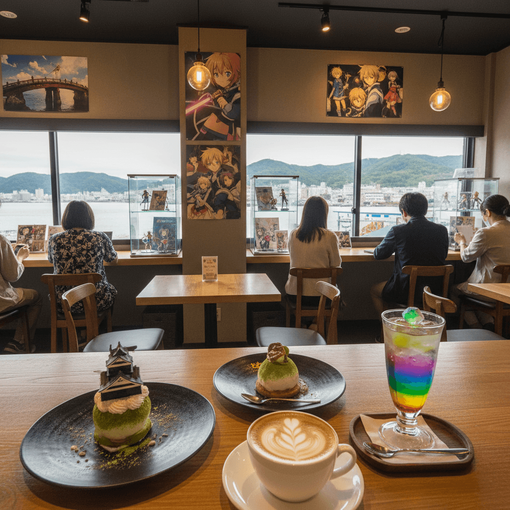 長崎でアニメ聖地巡礼!名作の「魂」宿るカフェと至高のメニュー